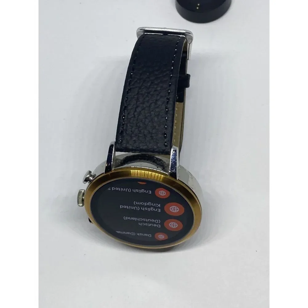 Fossil Gen 4 Authentic Digital Dial Smart Watch Custom Band FTW6016 AB164